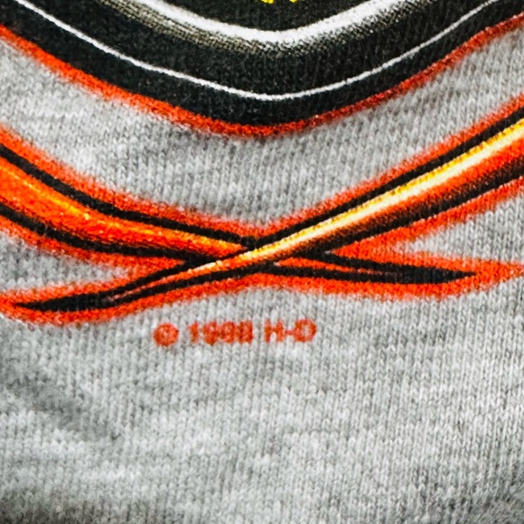 Vintage 1998 Harley-Davidson Eagle Logo Graphic Tee Size Sz. 3XL - Picture 3 of 7